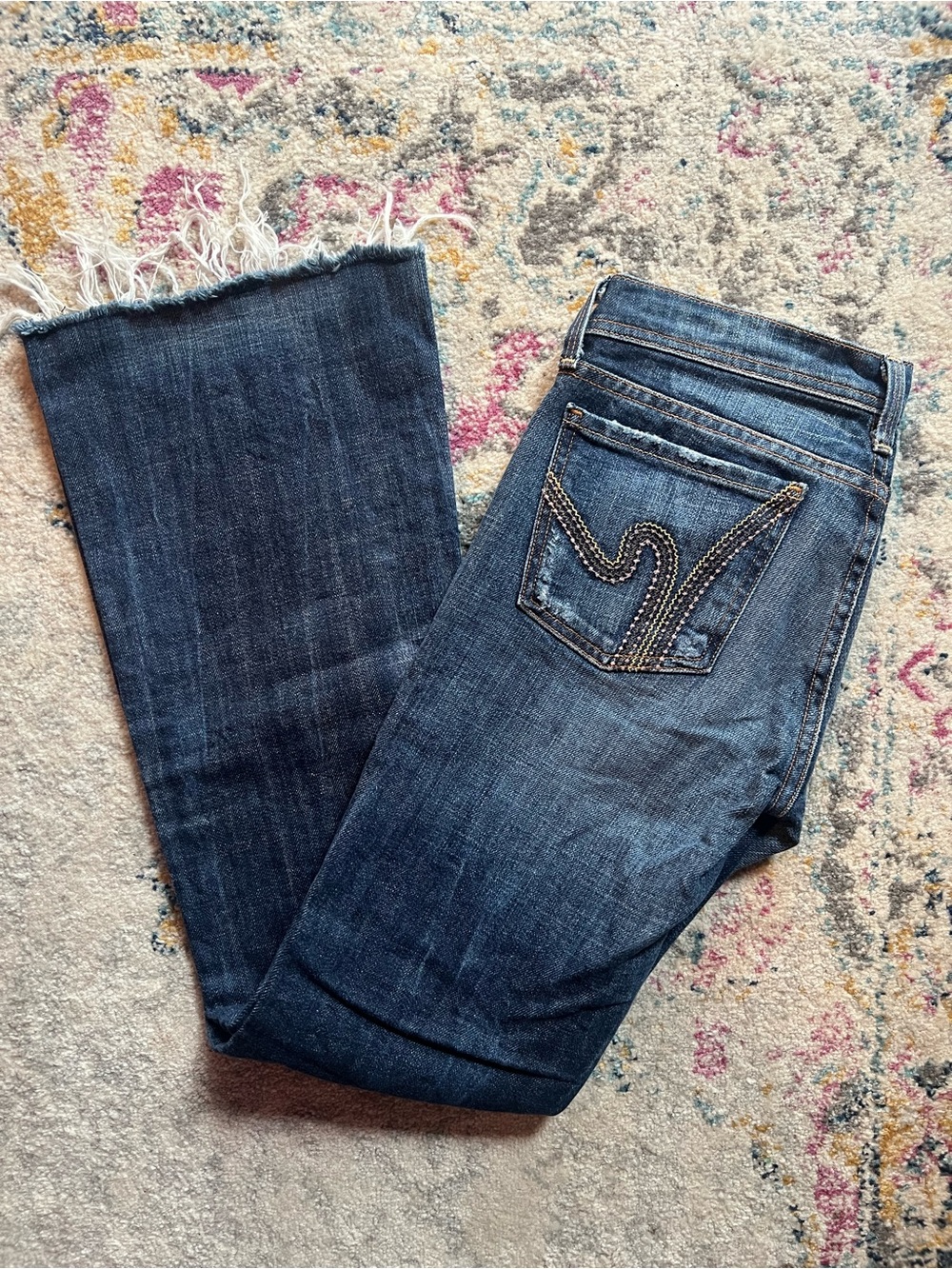 💙💋COH Dark Wash Indigo Flare Jeans💋💙